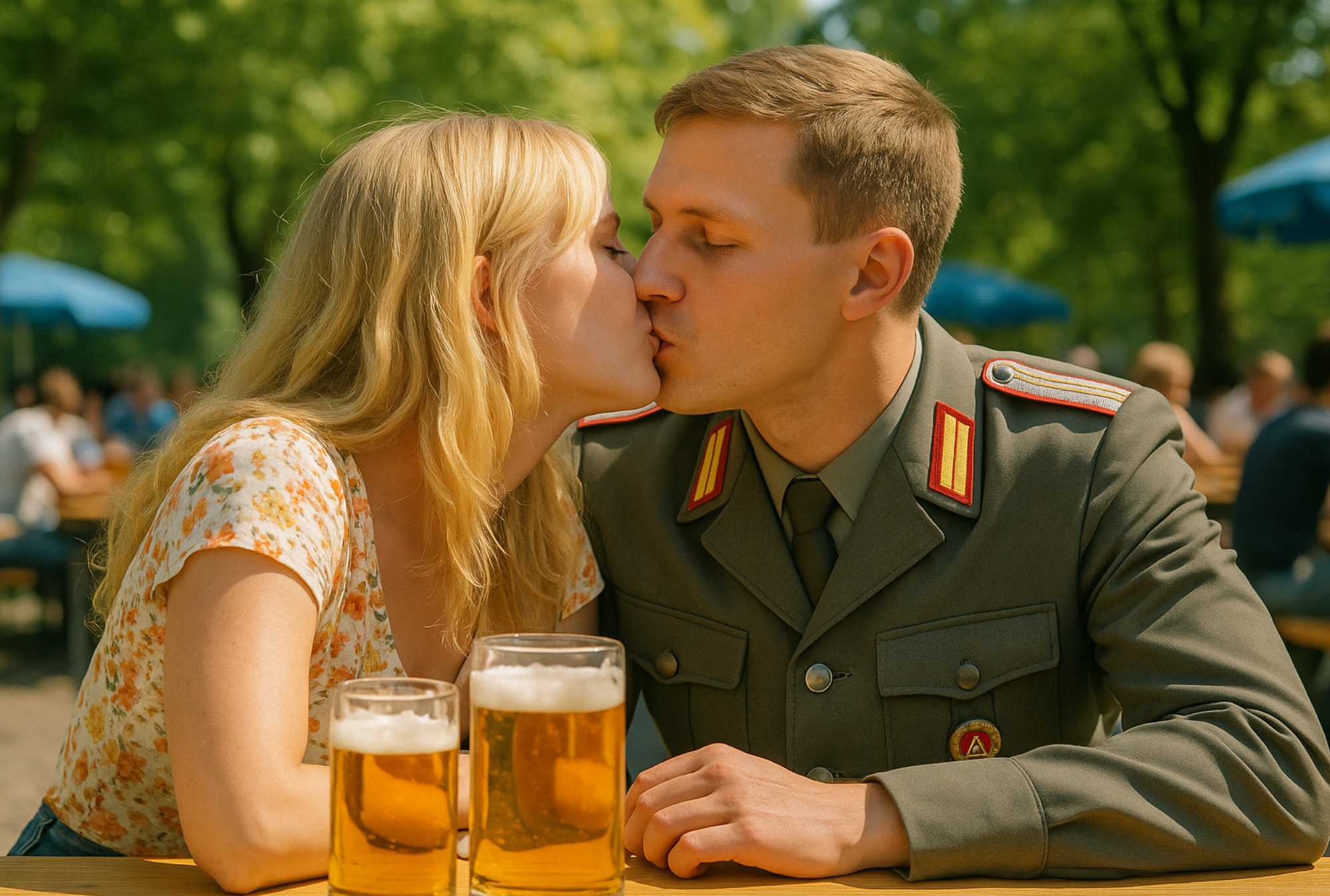 Ein Soldat in seiner Freizeit, Beziehung Frau NVA